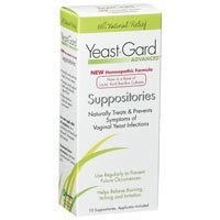 YeastGard Advanced Suppositories, 10-Count