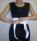 Lose Your Mummy Tummy Splint, Medium Waist 29-33 inches (73-84 cm), White