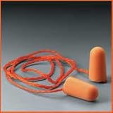 Ear Plugs - 1110 Corded Foam Tapered Nor 29Db, Individual Polybag (6 Boxes of 100 Pairs)