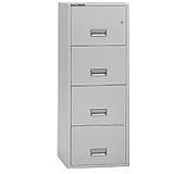 Schwab 4CFD5LGY 4 Drawer vertical File, 5000 Series, Insulated, UL 1-Hour Fire, Legal Size, 31D, Li