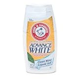 Arm & Hammer Advance White Toothpaste, Clean Mint Liquid Gel, 4.3 Oz/ pack, 3 pack