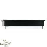  : Clear-for-Life ES Black Medium Density Fiberboard Canopy for 24in x 24in Aquarium