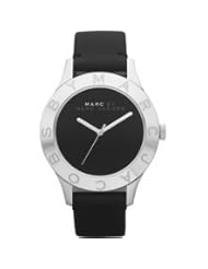 Marc by Marc Jacobs Blade Black Dial Black Leather Unisex Watch