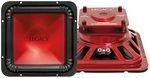 Legacy LW10RDS 10" Red Electroplated Square Subwoofer (Each)