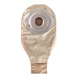 ActiveLife Drainable 12" Pouch with Pre-Cut Stomahesive Skin Barrier & Tape Collar - 1 3/4 Stoma - Opaque - Box