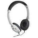 Compucessory 55228 Deluxe Stereo Audio Headset w/8 1/2' Cord, Black/Silver (CCS55228) Category: Audio Headsets