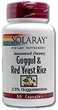 SOLARAY GUGGUL & RED YEAST RICE 60 CAPS