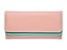 KLOUD City ® Pink Synthetic Leather Stone Pattern Double Layer Women Wallet