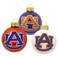 Buy Auburn Tigers Collegiate NCAA Logo Glass Ornaments by Champion Treasures