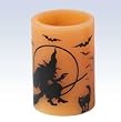 Mark Feldstein & Associate 4" Halloween Pillar Flameless Candle