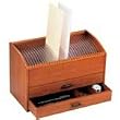 Christopher Lowell 31-Day Bill Organizer, Medium Cherry