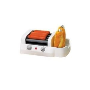 Rotisserie Hot Dog Roller Grill Machine Cooker TF211 Black