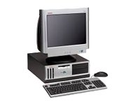 HP Compaq Business Desktop d330 DT 1 x C 2 GHz RAM 256 MB HDD 1 x 40 GB CD Extreme Graphics 2 Gigabit Ethernet Win XP Pro SP1 Monitor none