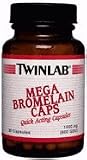 Twinlab Mega Bromelain Caps, 300mg (600 GDU), 90 Capsules