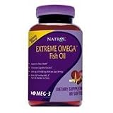 Omega Fish Oil Extreme by Natrol 60 Softgels