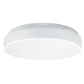 American Fluorescent C2022ET 11-Inch Drum Profile Ceiling Cloud Light Fixture by American Fluorescent