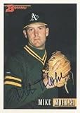 Mike Mohler, Oakland Athletics Autographed Card