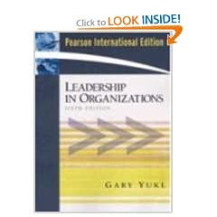LEADERSHIP IN ORGANIZATIONS