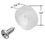 Clear 3/4 Shower Door Bumper - Package