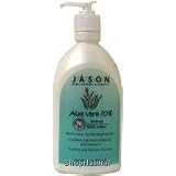 Body Lotion, Aloe Vera 70%, Part Organic, 16 oz.