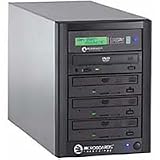  : Microboards CopyWriter DVD PRM-316, Premium Version Duplicator with 3 Recording Drives, 18x DVD, 48x CD Speeds.