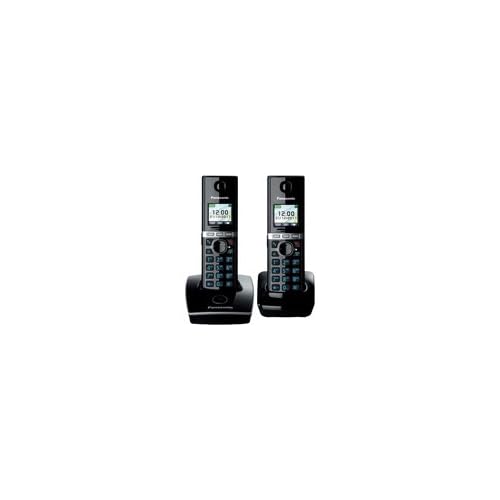Comparer PANASONIC KX TG8052GB NOIR DUO  