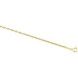 14K Yellow Gold Anchor Chain - 20 inches