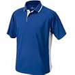 Men's Color Blocked Wicking Polo Shirt from Charles River Apparel