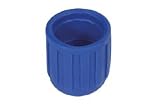 Coaxial Connector Cover for BNC, Pkg/10 Blue, Color: