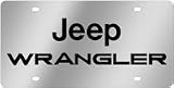 Jeep Wrangler Logo / Word License Plate