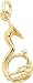Jewelry : Tuba Charm by Rembrandt Charms