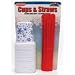 Snow Cone Cups & Straws (25-pack)