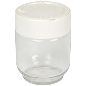 Moulinex - A14A03 - Yaourti�res - 7 Pots Verre Couvercle Blanc Yogurta