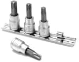 Performance Tool (W1312) 3/8' Drive 4-Piece Star Bit Socket Set [並行輸入品]