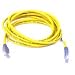 Belkin 50ft 10/100BT RJ45M/RJ45M Molded Gray Boot CAT5E Crossover Cable (Yellow)