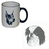 Japanese Chin Country Mug, Porcelain by Rosalinde (12 oz.)
