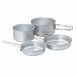 Snow Peak Cookware Personal Cookerset Aluminium grey
