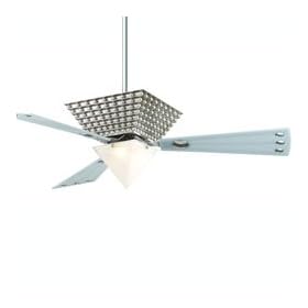 60" Fanimation Vetricco Satin Nickel Ceiling Fan