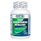 Deva Vegan Vitamins Glucosamine, MSM, CMO, 90 Tablets