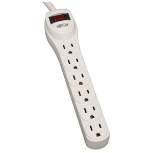 TLP602-SURGE, 6 OUTLET / 2FT CORD 250 JOULE