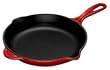 Le Creuset Enameled Cast-Iron 9-Inch Skillet with Iron Handle, Red