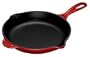 Le Creuset Enameled Cast-Iron 9-Inch Skillet with Iron Handle, Red