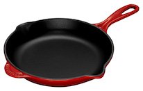 Le Creuset Enameled Cast-Iron 9-Inch Skillet with Iron Handle, Red