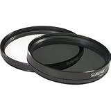 SunPak 77MM TWIN PACK CIRCULAR POLARIZER & UV HAZE PROTECTION FILTER