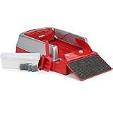 LitterMaid Elite Basic Automatic Self-Cleaning Litter Box in Red & Silver, LME 5500