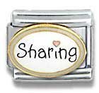 Clearly CharmingSharingPrecious Moments Italian Charm Bracelet Link