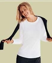 Buy Cuddl Duds Softwear Crew Neck Long Sleeve Top