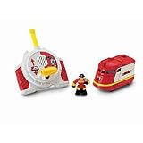 Geotrax Most Courageous Team Meet Scorcher & Stephen Fire Engine Remote Control Train Set Geo Trax Fireman