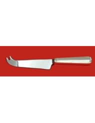 Kitchen: EMBASSY SCROLL BY LUNT STERLING SILVER CHEESE KNIFE WITH PICK CUSTOM MADE HHWS - antiquecupboard