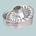 Zenker 3323 Springform 2 Böden Weißblech 24cm